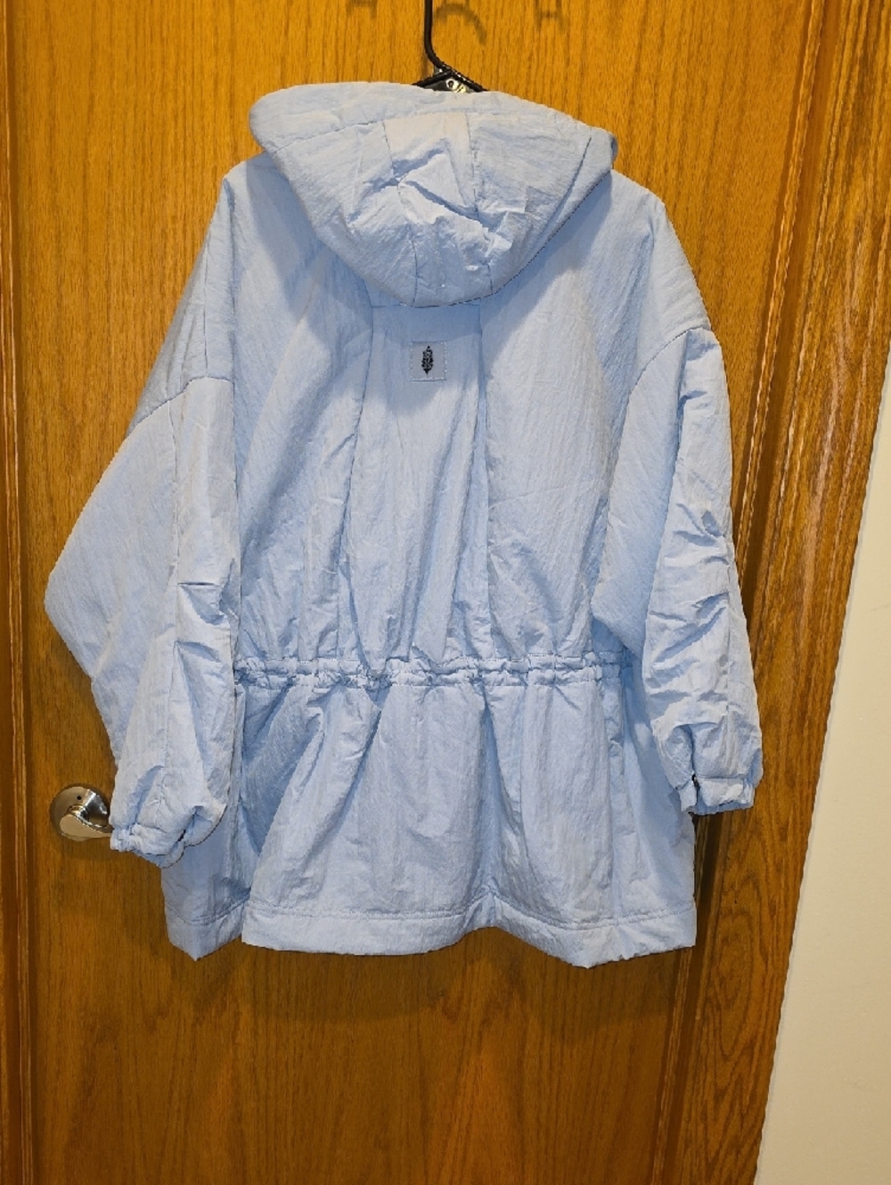 Free People Movement Billie Boxy Lightweight Insulated Jacket In Light Blue - Picture 6 of 6